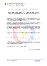 ADVERTENCIA SOBRE PUBLICIDAD DE OFERTAS DE ENTIDADES EDUCATIVAS NO HABILITADAS LEGALMENTE EN NUESTRO PAÍS.