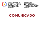 Comunicado a Evaluadores Elegibles